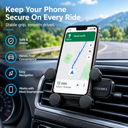 Universal Car Air Vent Mobile Phone Holder (1 Pc)